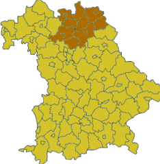 Oberfranken vom Bayern