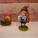 ドイツ・クリスマス土産の木製のお香人形